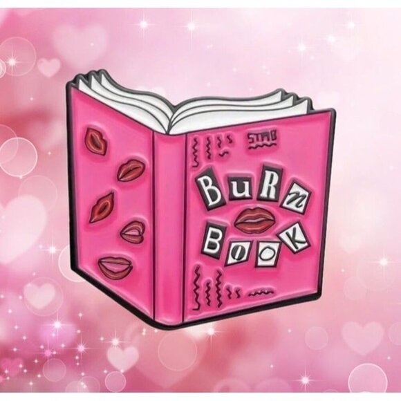 Independent Other - Mean Girls 'Burn Book' Enamel Pin - Iconic Movie Memorabilia Collectible